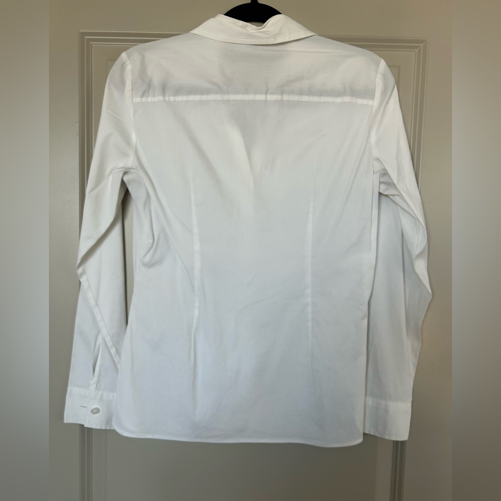 Ann Taylor white long sleeve top